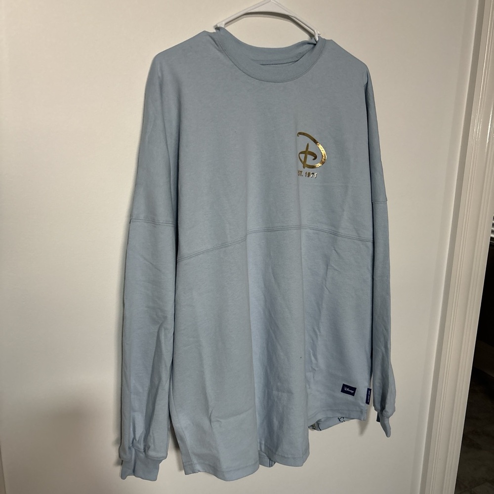 Disney Parks 2026 Blue & Gold Cinderella Castle Spirit Jersey, new with tags - Picture 4 of 6